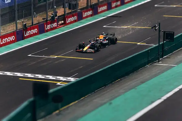 Formule 1 auto van Max verstappen